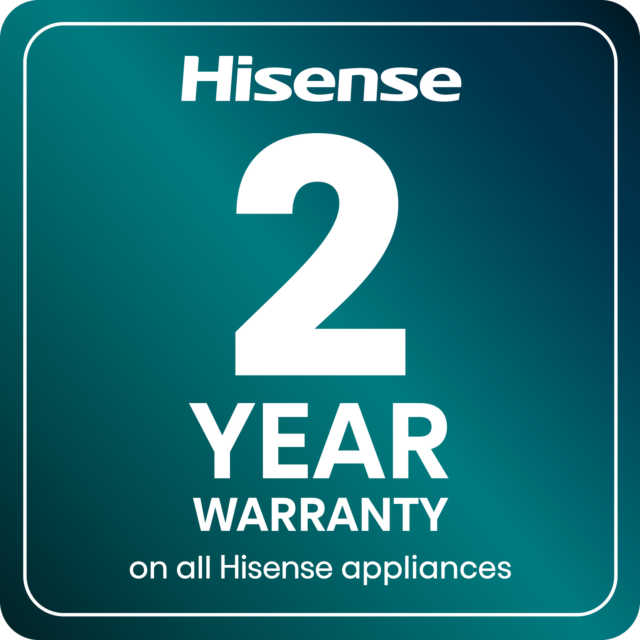 Hisense WF1Q1041BW 10kg 1400 Spin, Steam Washing Machine - White