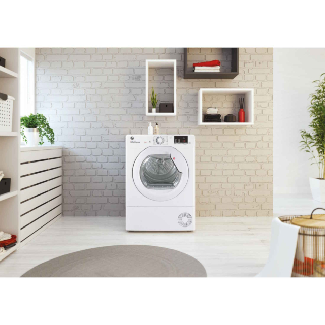 Hoover HLEC8DG 8kg Smart Condenser Tumble Dryer in White