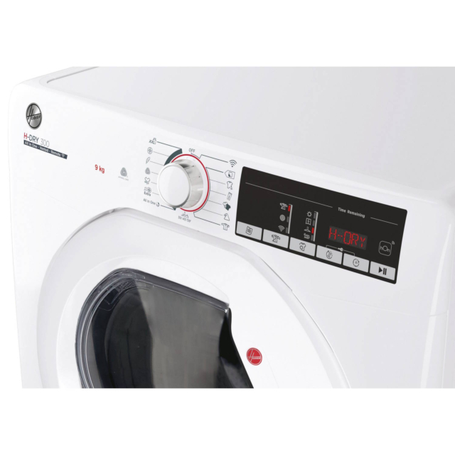 Hoover HLEV9TG 9kg Vented Smart Tumble Dryer in White