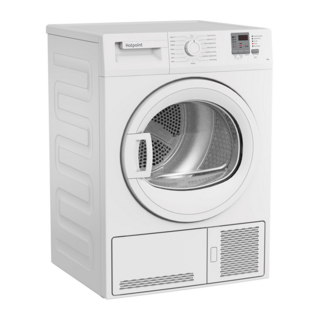 Hotpoint CHDC92WWGDUK 9kg Condenser Tumble Dryer White