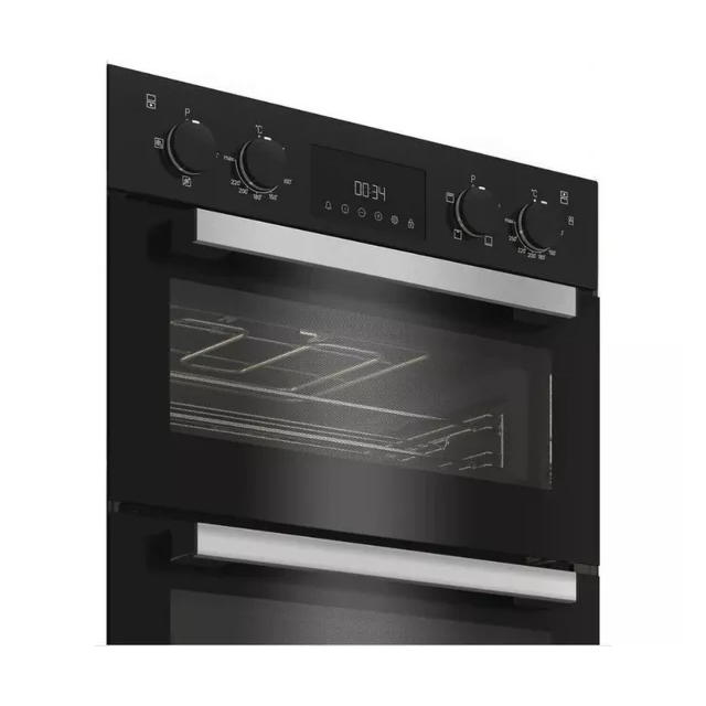 Hotpoint DIH 10D B Built In Electric Double Oven - Black