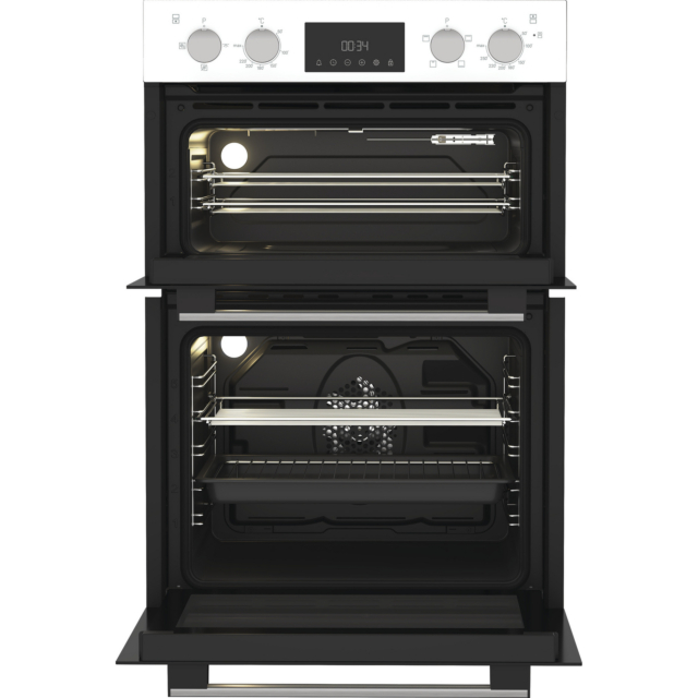 Hotpoint DIH10DW 89cm Built In Electric Double Oven - White