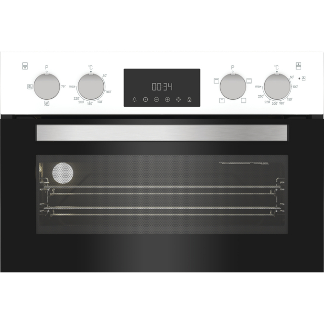 Hotpoint DIH10DW 89cm Built In Electric Double Oven - White