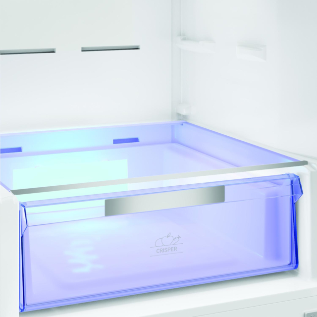 Hotpoint HPKF6353XP4UK Freestanding Dual No Frost 66.1cm 60/40 Fridge Freezer - Pet Inox