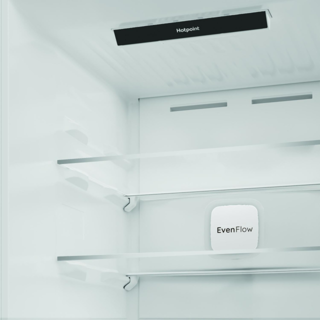 Hotpoint HPKF6353XP4UK Freestanding Dual No Frost 66.1cm 60/40 Fridge Freezer - Pet Inox