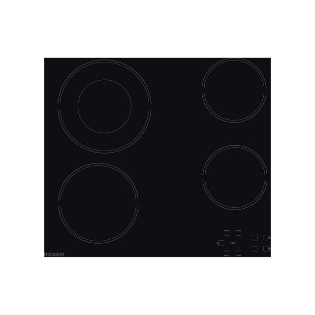 Hotpoint HR612CH 58cm Ceramic Hob - Black