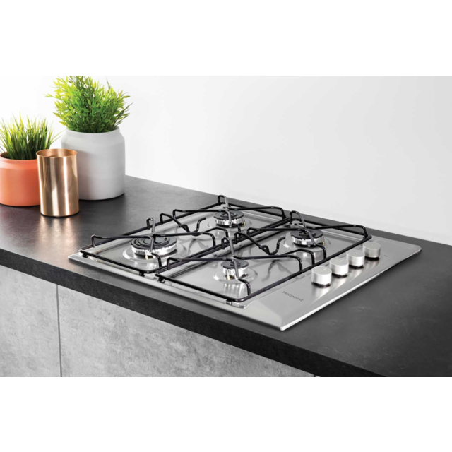 Hotpoint PAN642IXH 4 Burner Gas Hob