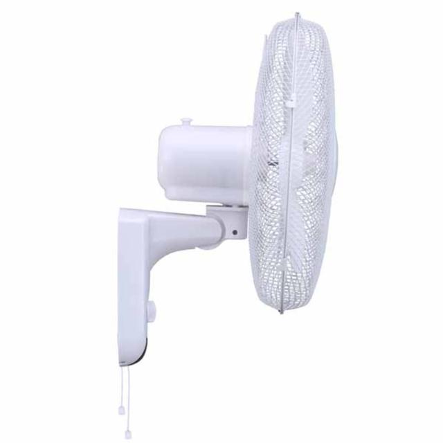 Igenix DF1656 16 Inch 3 Speed Wall Mounted Oscillating Fan in White
