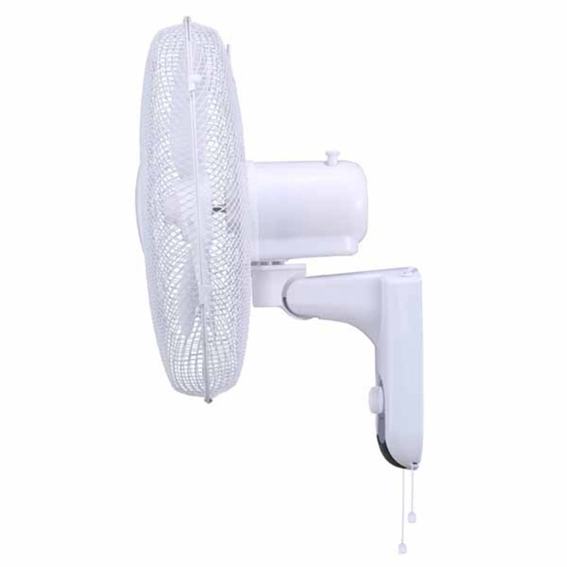 Igenix DF1656 16 Inch 3 Speed Wall Mounted Oscillating Fan in White