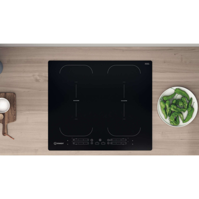 Indesit IB88B60NE 60cm Touch Control 4 Zone Induction Hob