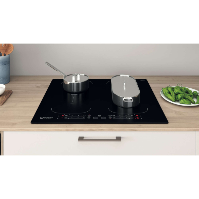 Indesit IB88B60NE 60cm Touch Control 4 Zone Induction Hob