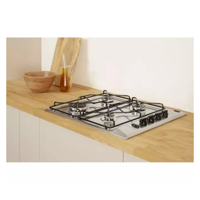 Indesit PAA642IXI Aria PAA642IXI 58cm Gas Hob - Silver