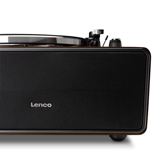 Lenco LS-470WA Turntable with built-in speaker - Dark Walnut