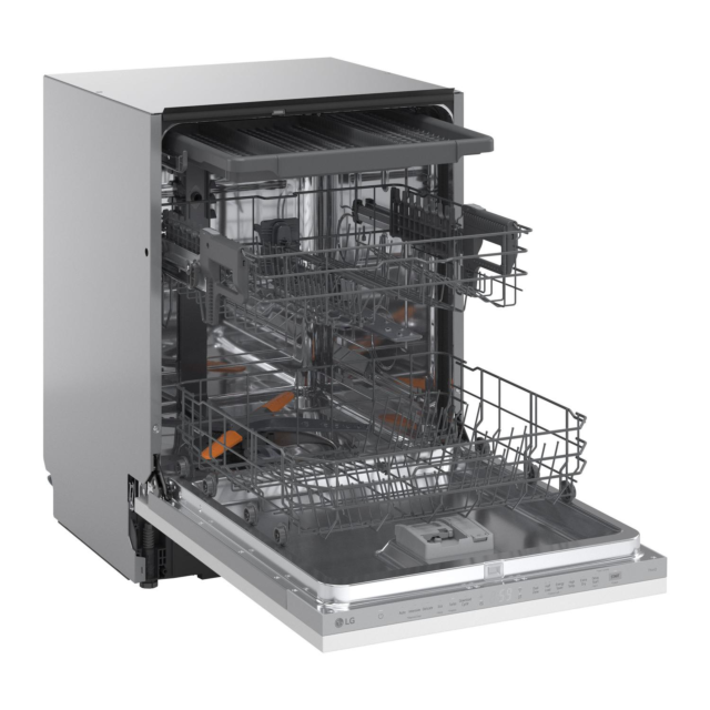 LG QuadWash DB273TX Dishwasher - 14 Place Settings