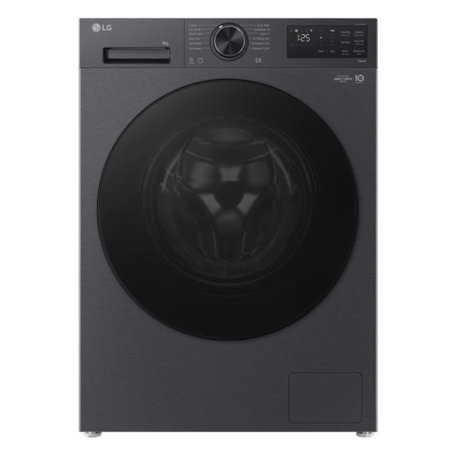 LG F2X50S9TBB 9kg 1200 Spin Washing Machine Black