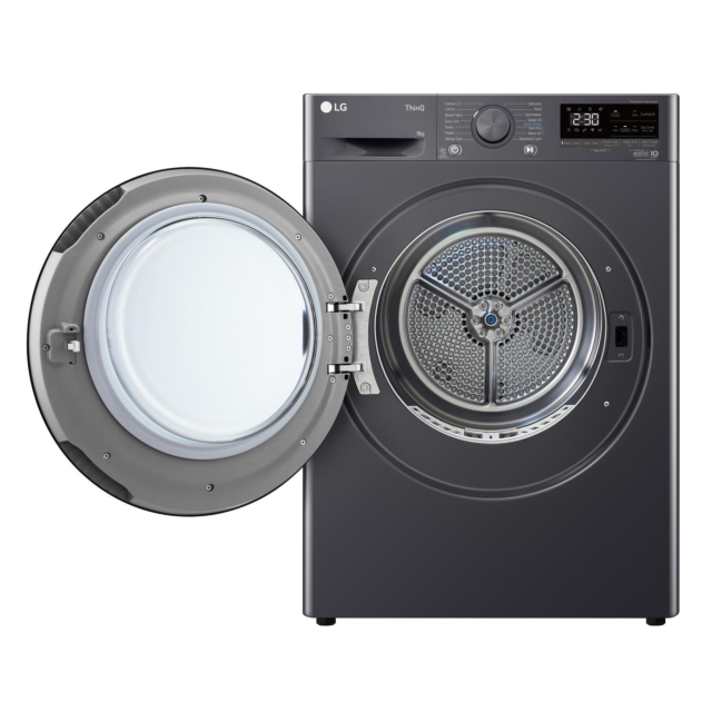 LG FDV709GN 9kg Heat Pump Tumble Dryer - Slate Grey