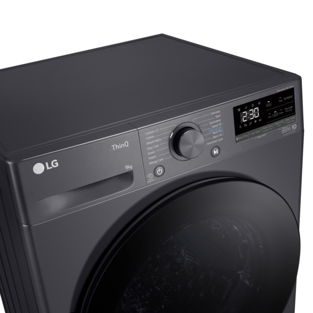LG FDV709GN 9kg Heat Pump Tumble Dryer - Slate Grey