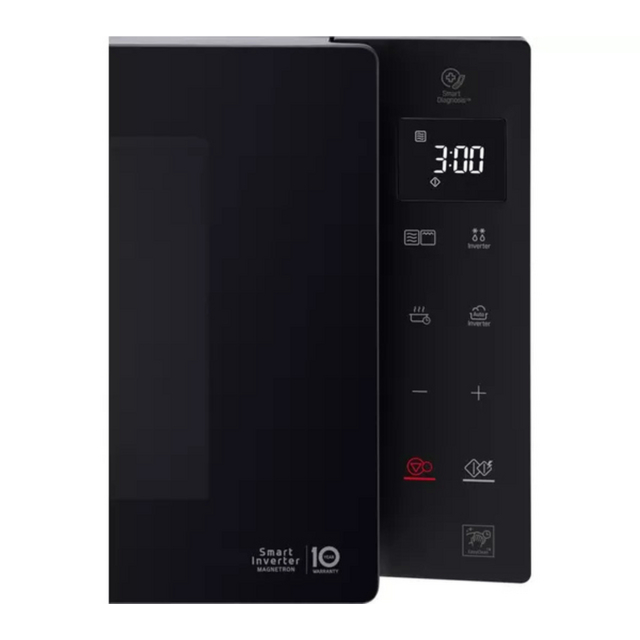 LG MH6535GIS Microwave Oven with Grill and Touch Control Panel - Black