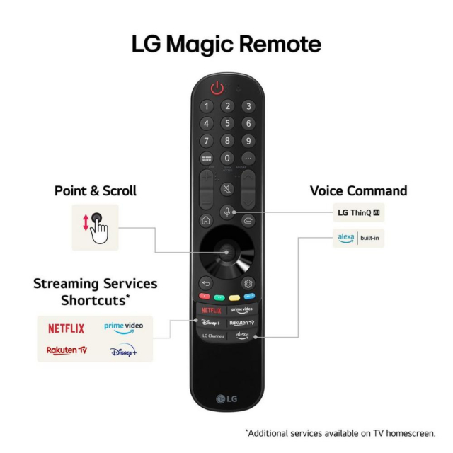 LG OLED55C46LA.AEK 55inch 4K OLED EVO Smart TV