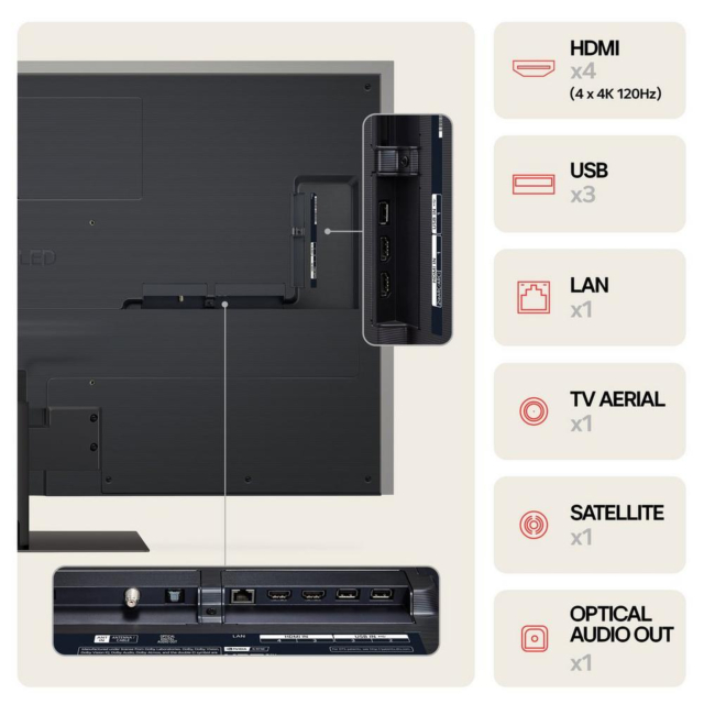 LG OLED65G46LS.AEK 65inch 4K OLED EVO Smart TV