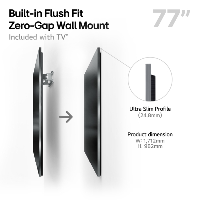 LG OLED77G54LW.AEK 77inch 4K OLED Smart TV