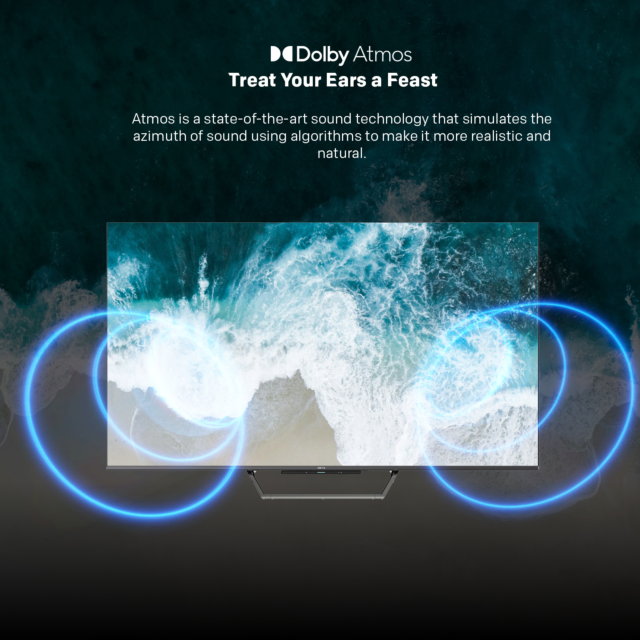 Metz 50MQF7500ZUK 50inch 4K QLED Smart TV - Black