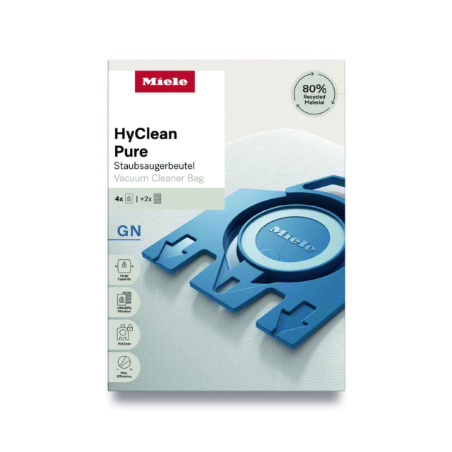 Miele GNHYCLEANPURE Vacuum Cleaner Bags - 4 Pack