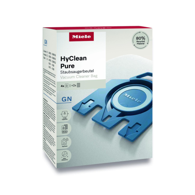 Miele GNHYCLEANPURE Vacuum Cleaner Bags - 4 Pack