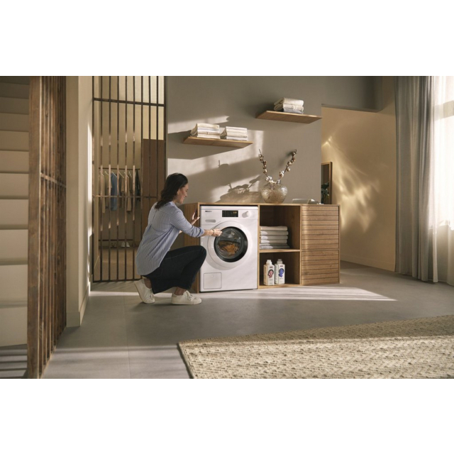 Miele WCD020WPS 8kg 1400 Spin Washing Machine - Lotus White