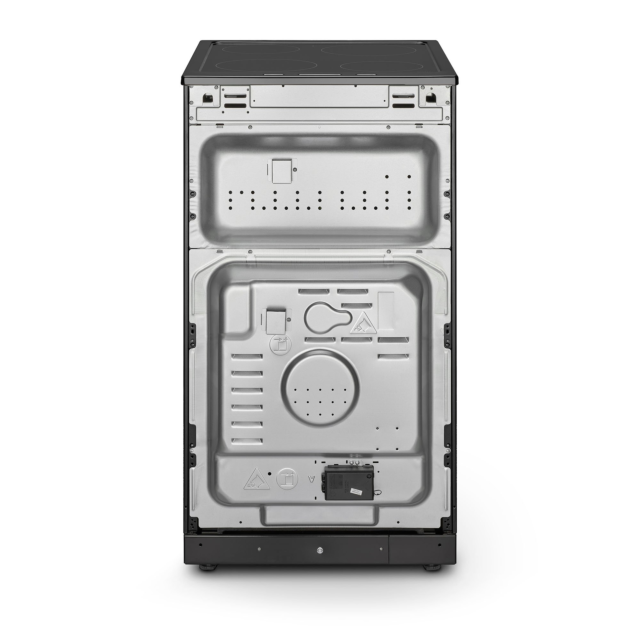 Montpellier  MDOC50FK 50cm Double Oven Electric Cooker with Ceramic Hob - Black