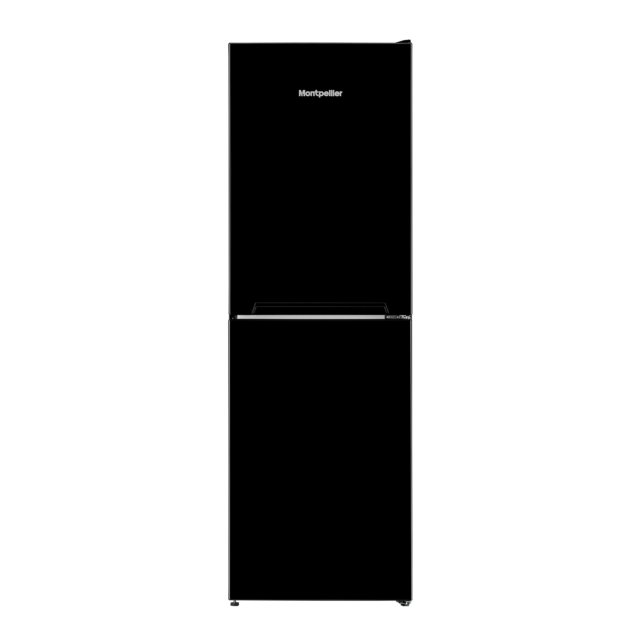Montpellier MFF165K 54cm 50/50 Frost Free Fridge Freezer in Black