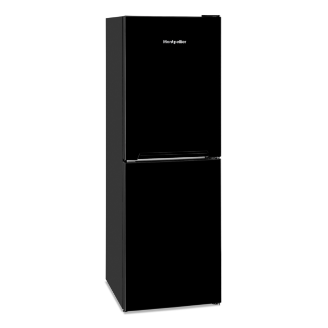 Montpellier MFF165K 54cm 50/50 Frost Free Fridge Freezer in Black