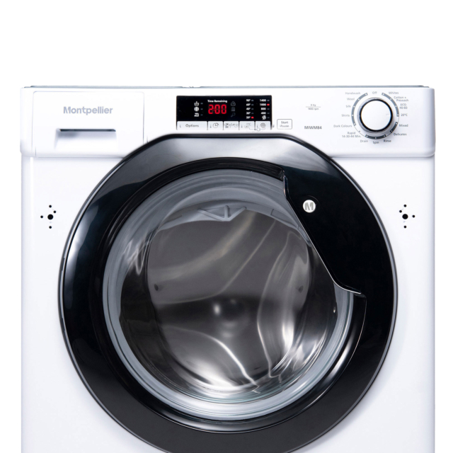 Montpellier MIWM841 8Kg Load 1400 Spin Integrated Washing Machine
