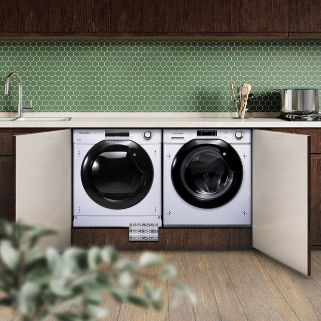 Montpellier MIWM841 8Kg Load 1400 Spin Integrated Washing Machine