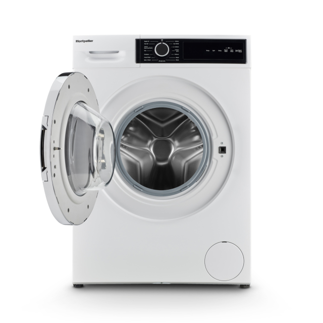 Montpellier MWM814BLW Montpellier MWM814BLW 8kg 1400 Spin Washing Machine - White