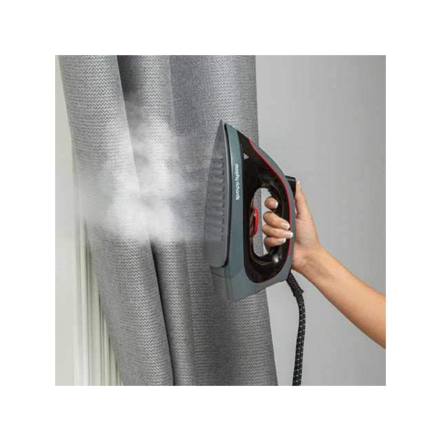 Morphy Richards 332013 2.2L PSE Auto-Clean, 6.5bar, Ceramaslide, 200g/min, 310g boost, Black/Red