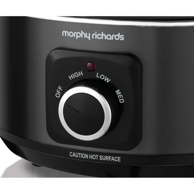 Morphy Richards 460012 3.5Ltr Sear and Stew Slow Cooker In Black