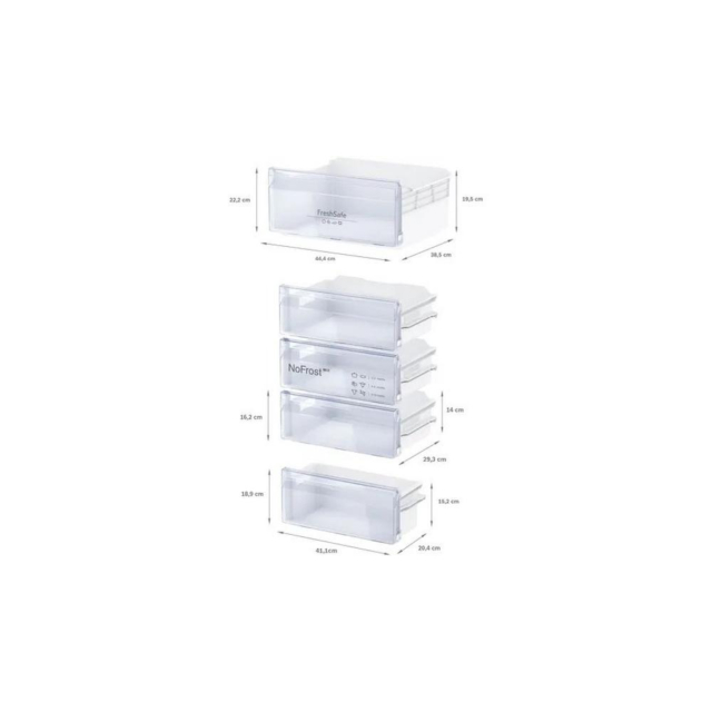 Neff KI7851FF0G Built-In No Frost Fridge Freezer