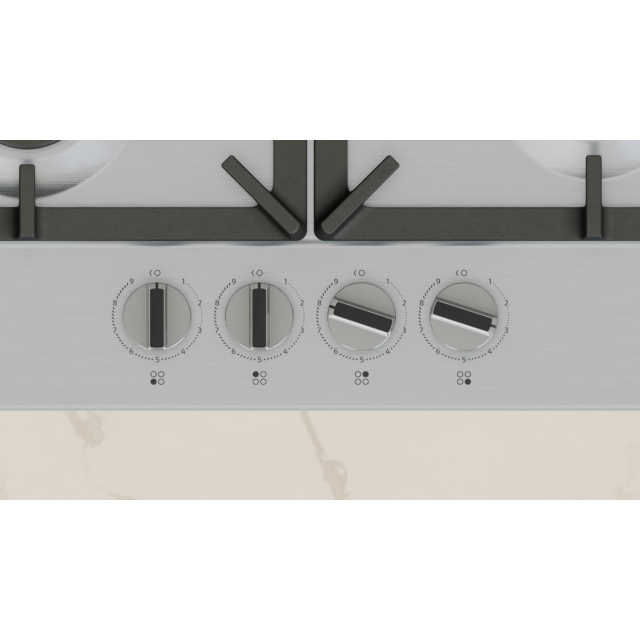 Neff T26CIP8N0 58.2cm Gas Hob - Stainless Steel
