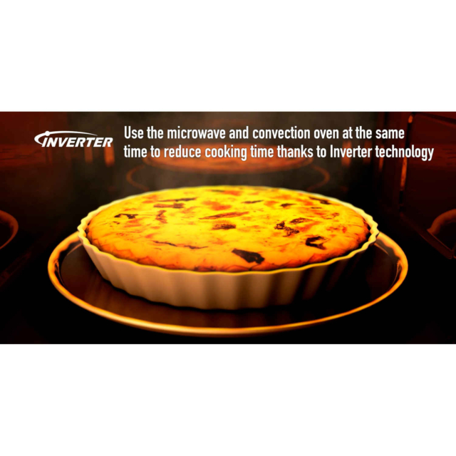 Panasonic NN-CT57JMBPQ 27L 1000W Inverter Microwave Combi-Oven