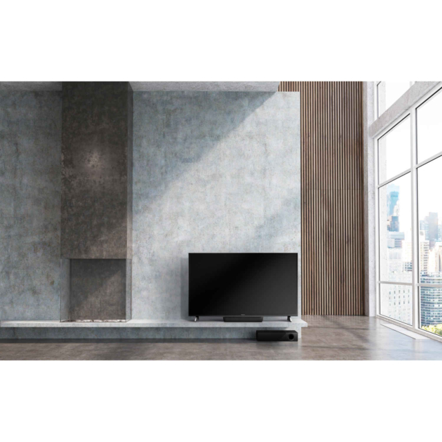 Panasonic SC-HTB258EBK Soundbar and Subwoofer Compact & Design Oriented