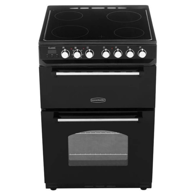 Rangemaster CLAS60ECBL/C Classic 60cm Ceramic Electric Cooker 107330