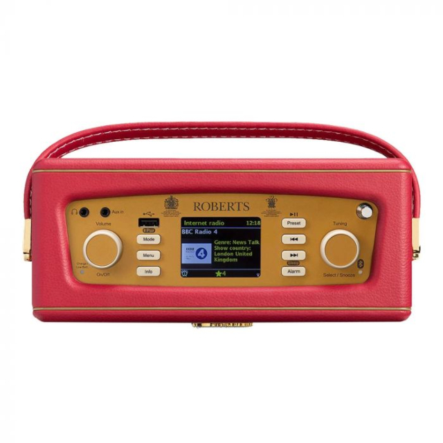 Revival iStream 3 DAB/DAB+/FM Radio and Smart Speaker in Red