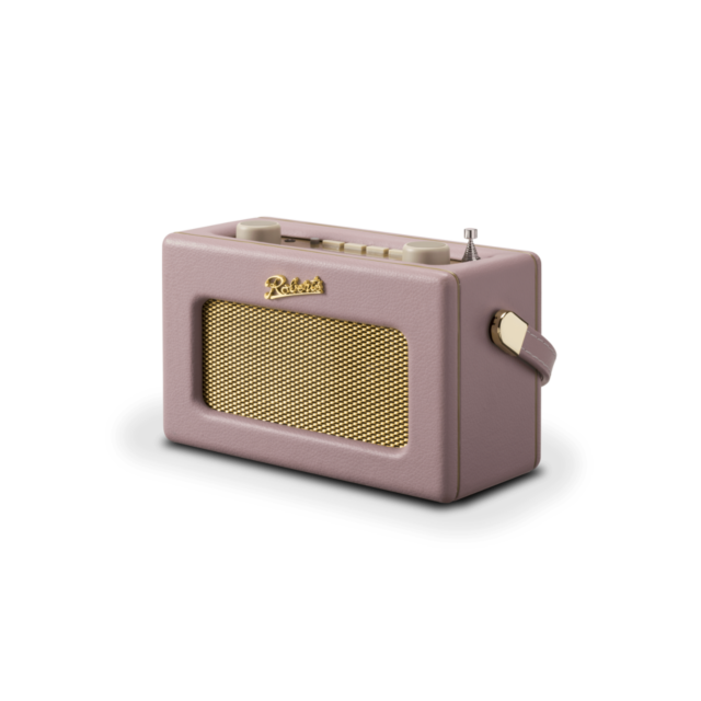 Roberts Revival Uno DAB/DAB+/FM Radio with Alarms in Dusky Pink 