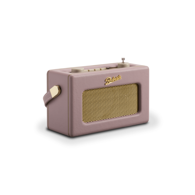 Roberts Revival Uno DAB/DAB+/FM Radio with Alarms in Dusky Pink 