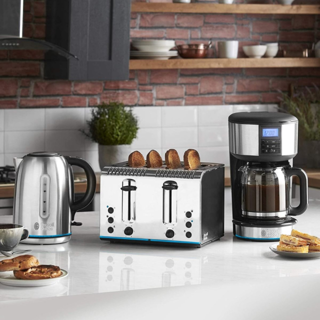 Russell Hobbs 20750 4 Slice Toaster In Stainless Steel