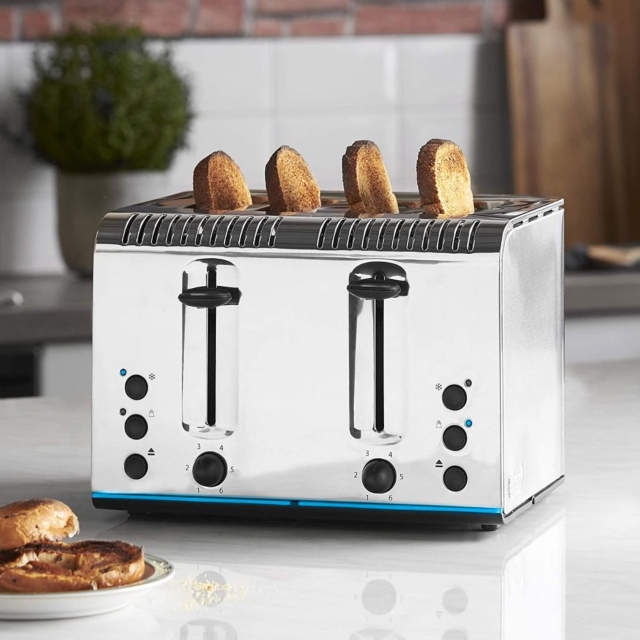 Russell Hobbs 20750 4 Slice Toaster In Stainless Steel
