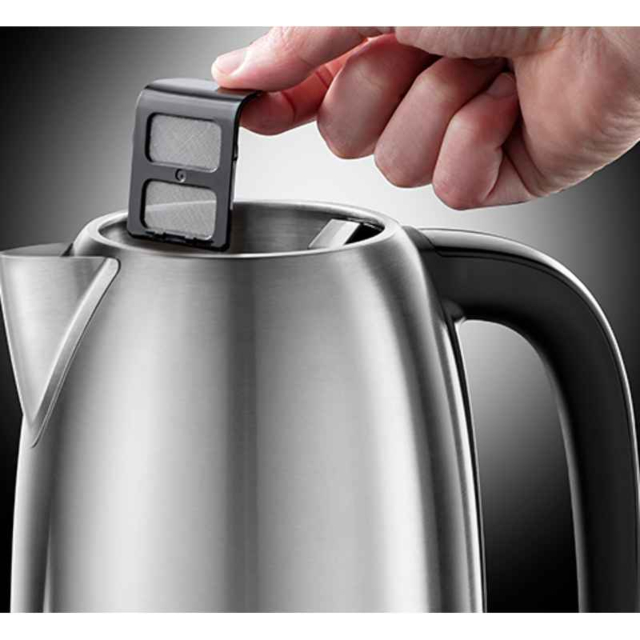 Russell Hobbs 23910 Adventure Cordless Kettle In Brushed Steel