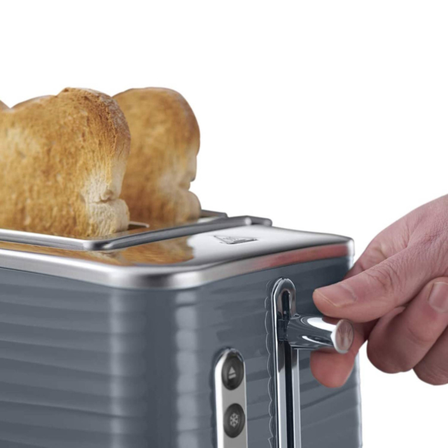 Russell Hobbs 24373 Inspire 2 Slice 2 Slot Toaster in Grey