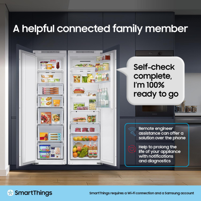 Samsung BRB70F26DES0EU Integrated Fridge Freezer